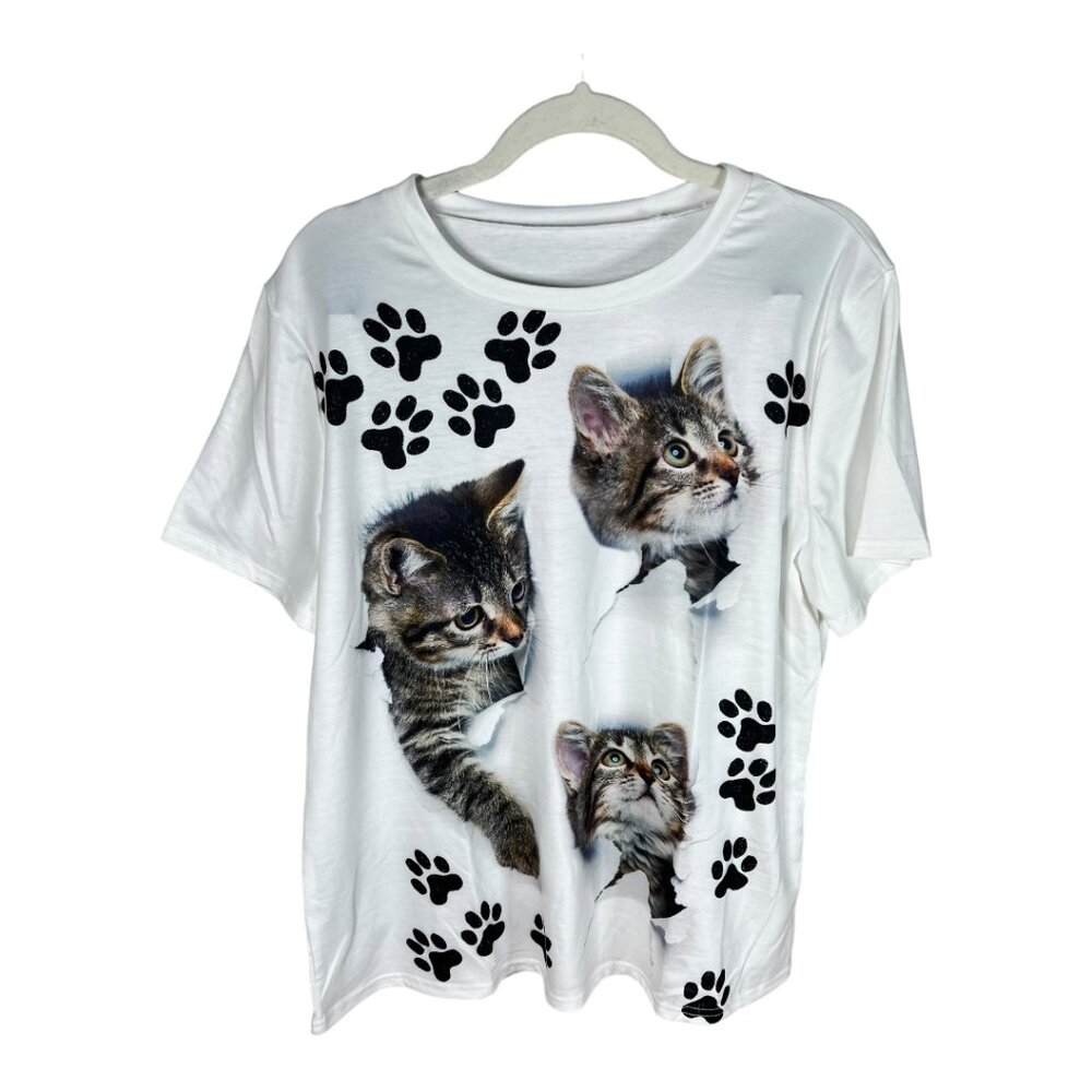 Trio‎ of Cats T-Shirt NWT